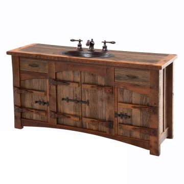Reclaimed Heritage Laramie Barn Wood Vanity