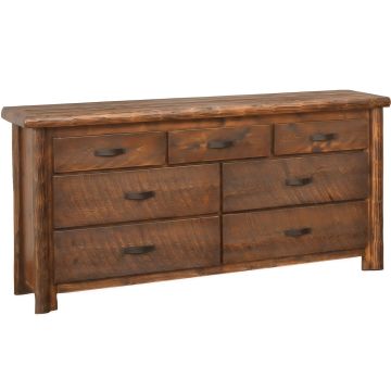 Olde Towne 7 Drawer Log Dresser