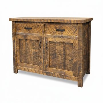 Sawmill Barnwood Buffet in 48" width and Antique Barnwood Finish