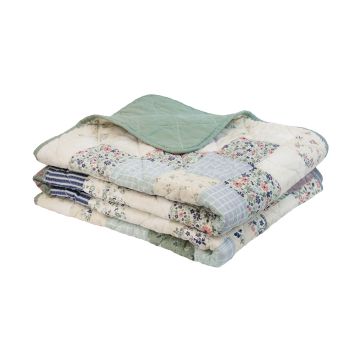 April Patch Throw Blanket