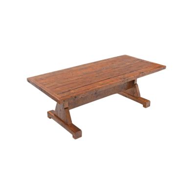 Stony Brooke Rustic Trestle Table
