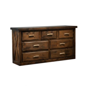 Antler & Barnwood 7 Drawer Dresser
