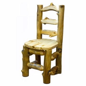 Aspen Lodge Log Arm & Side Dining Chairs