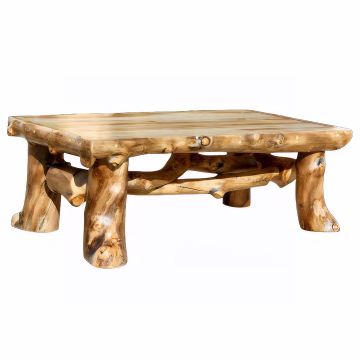 Aspen Lodge Log Coffee Table