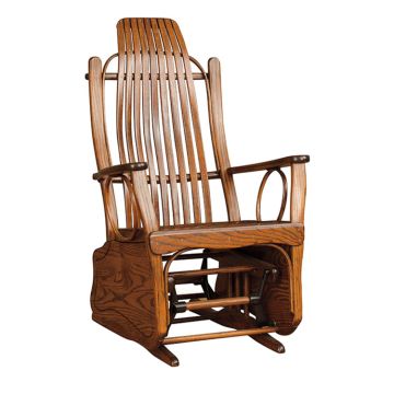 Rustic Bent Oak Glider