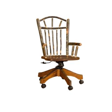 Hickory Log Office Chair
