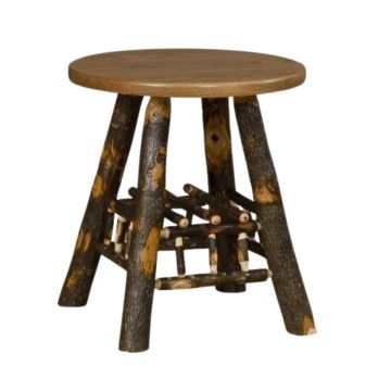 Log Side or End Table
