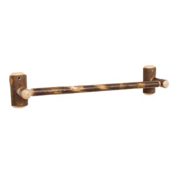 Saranac Hickory Log Towel Bar