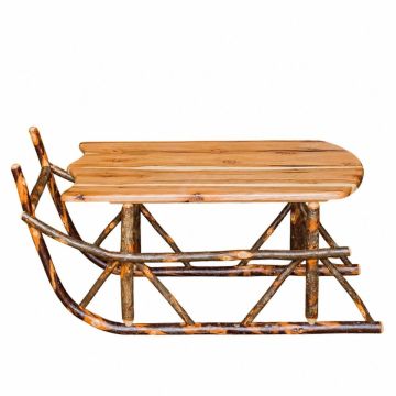 Saranac Hickory Sleigh Coffee Table