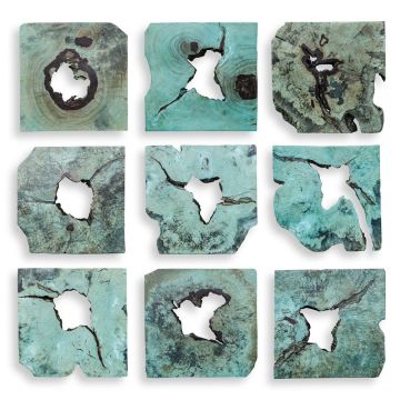Bahati Wood Wall Art Set