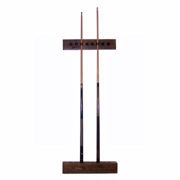 Barnwood 2 Piece Wall Cue Rack