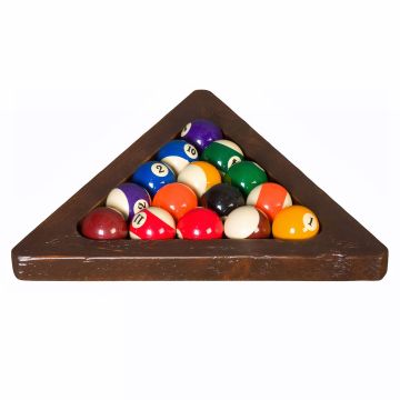 Barnwood Pool Ball Triangle - Dark