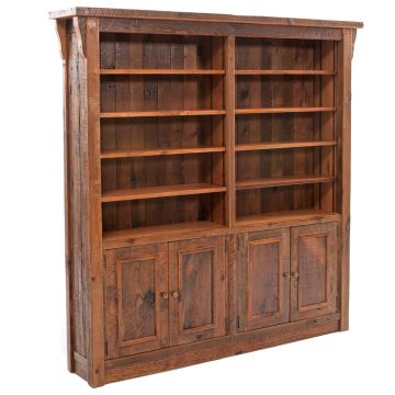 Barnwood Bookcase 