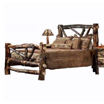 Beaver Creek Aspen Broken Arrow Log Bed