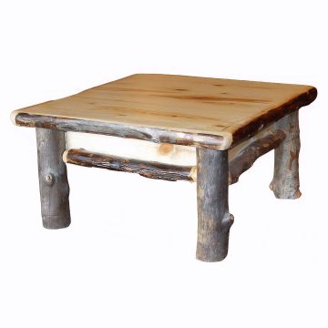 Beaver Creek Aspen Log Coffee Table