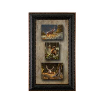 "Big Game Triple" by Dallen Lambson
10" x 20" - #8206 Décor Frame