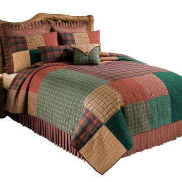 Campfire Square Cotton Quilt