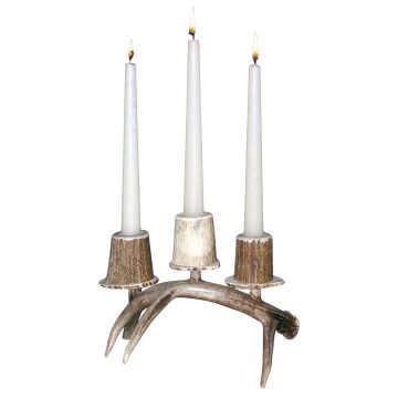 One Antler Candle Holder, 1 candle