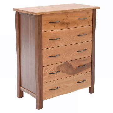 Cannock Chase Modern 5 Drawer Chest