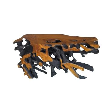 Reclaimed Teak Console