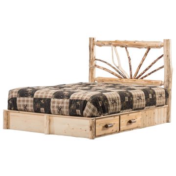 Cedar Lake Bent Branch Platform Bed