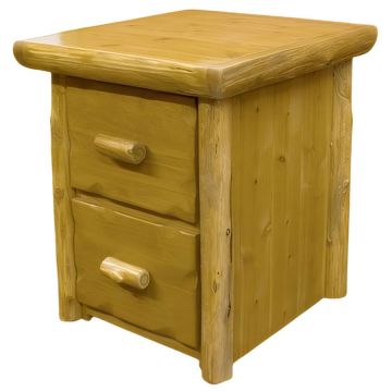 Cedar Lake Log File Cabinet