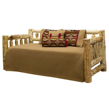 Cedar Lake Rustic Log Daybed