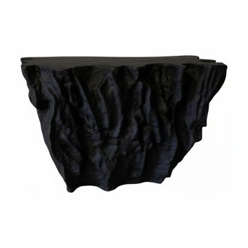 Textured Cliff Console in Ebony