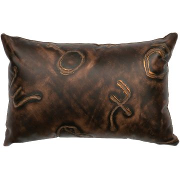 Cosmo Leather Decor Pillow