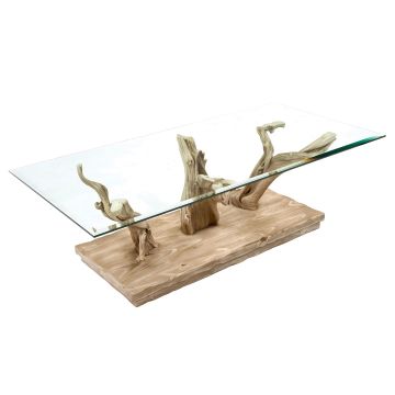 Cottage Driftwood Coffee Table Base