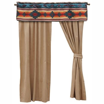 Crystal Creek Drape Panel & Valance Set