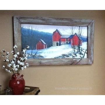 Old Wooden Picture or Mirror Frames Made by Woodland Creek