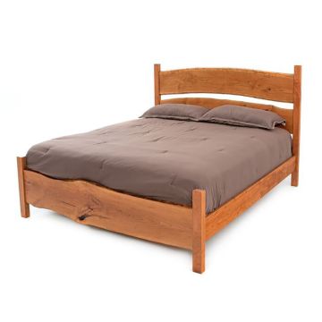 Denver Cherry Live Edge Slab Bed