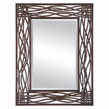 Dorigrass Forged Metal Mirror