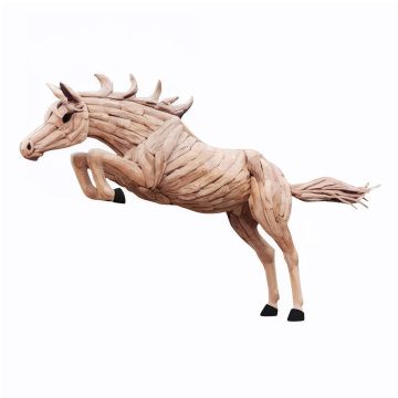 Driftwood Horse Jumping
