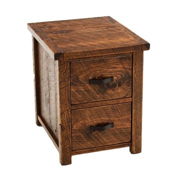 Pine Creek 2 Drawer Narrow Nightstand