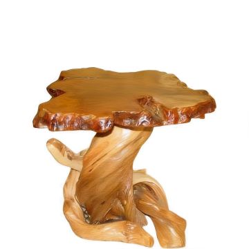 Rustic Redwood & Juniper End Table