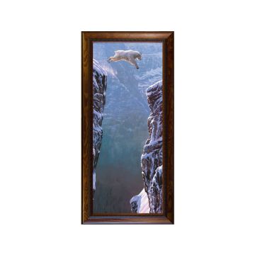 "Faith" Framed Wall Art by Patrick Lundquist
12" x 30" - #600 Standard Frame