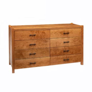 Fullerton Cherry Wood 8 Drawer Dresser