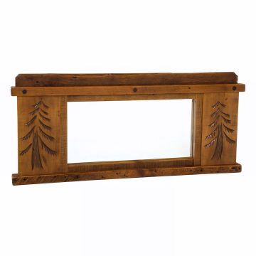 Giant Grove Barn Wood Dresser Mirror