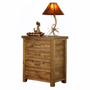 Heartland Weathered Wood 4 Drawer Chest