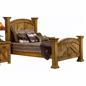 Heartland Weathered Wood Bed