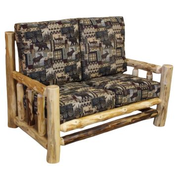 Hidden Lake Cedar Loveseat