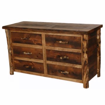 Homestead Ridge Aspen & Reclaimed Wood Dresser