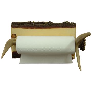 Horizontal Antler Paper Towel Holder