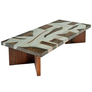 Industrial Zinc Coffee Table
