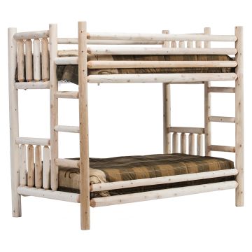 Lakeland Frontier Log Bunk Bed