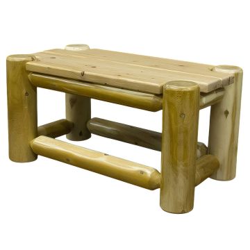 Lakeland Frontier Log Coffee Table