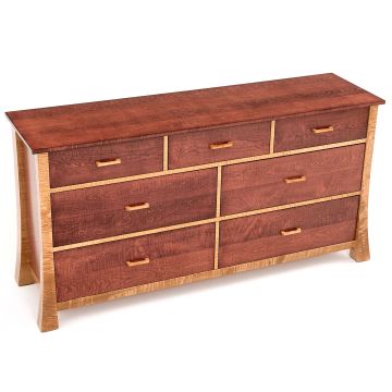 Leelanau Craftsman Natural Wood Dresser