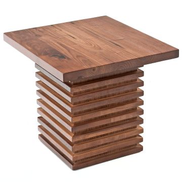 Modern Casual Wood End Table